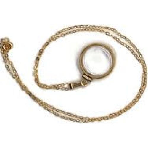 Locket de 18mm en oro de 14k con anilla y destornillador gratis