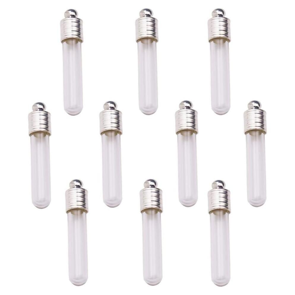 Frasco de vidrio DIY 10 piezas 6mm para colgantes personalizados