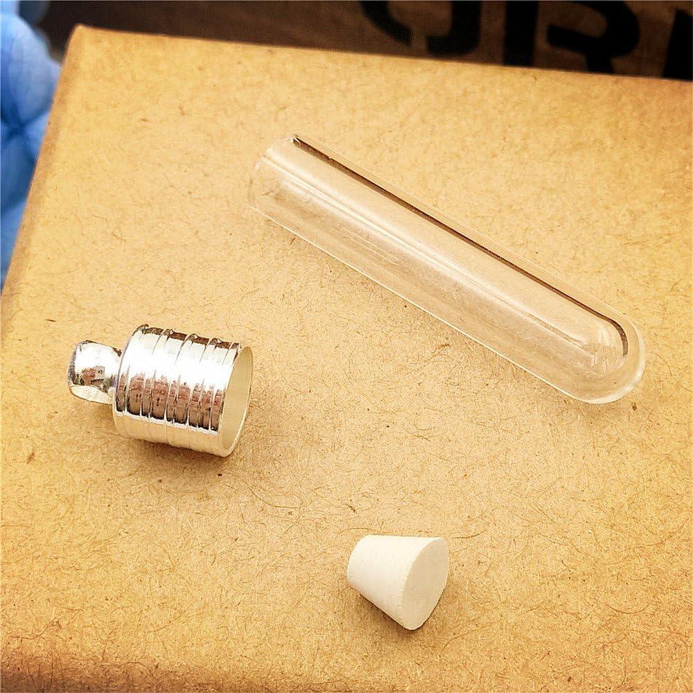 Frasco de vidrio DIY 10 piezas 6mm para colgantes personalizados