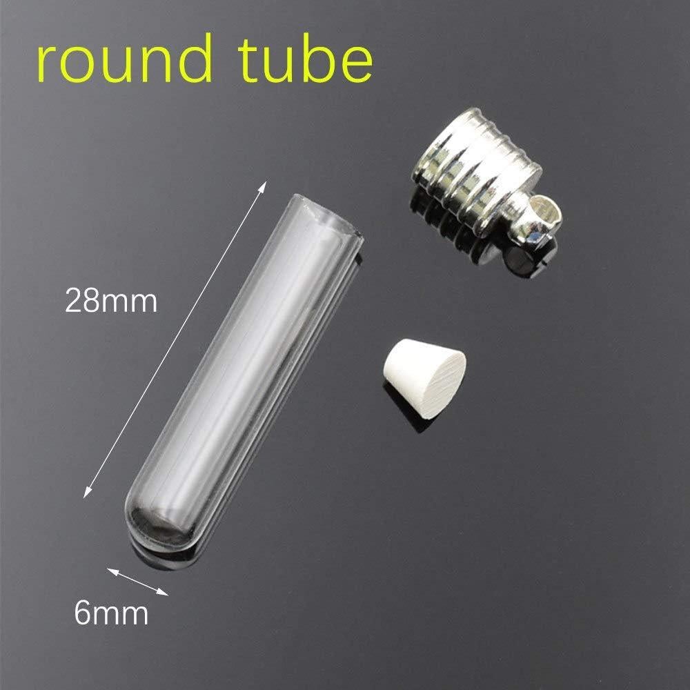 Frasco de vidrio DIY 10 piezas 6mm para colgantes personalizados