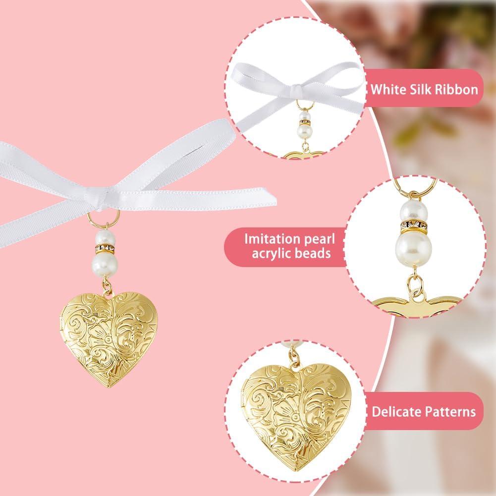 Charm de Ramo de Boda 3PCS Dorado SUPERFINDINGS 6.5cm