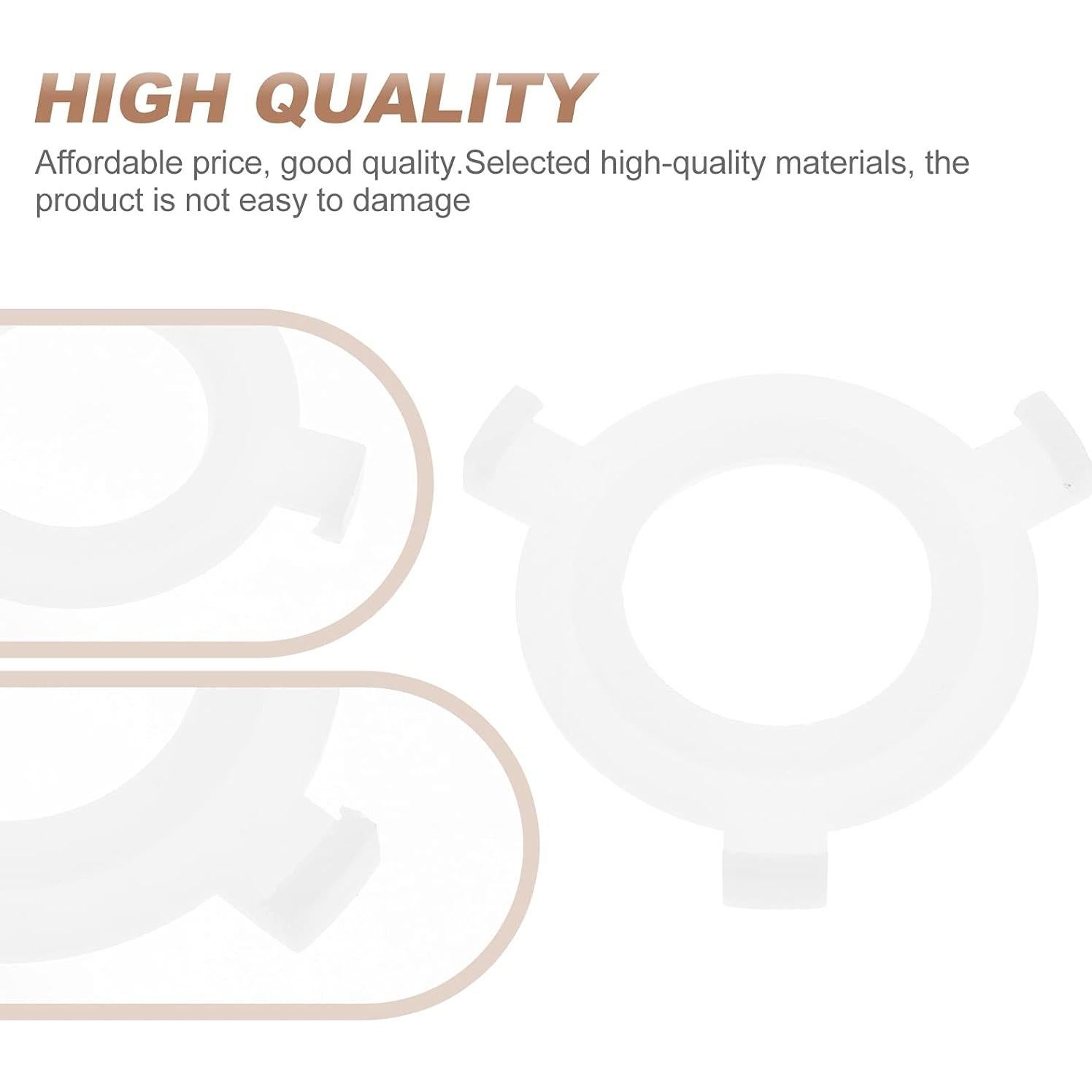 50 Anillos Adaptadores de Pantalla de Lámpara E27 a E14 Balacoo