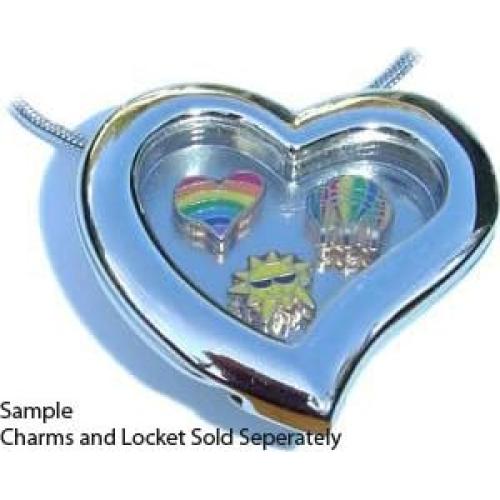 Collar Locket de Cristal en Forma de Gota Clearly Charming 40.64 cm