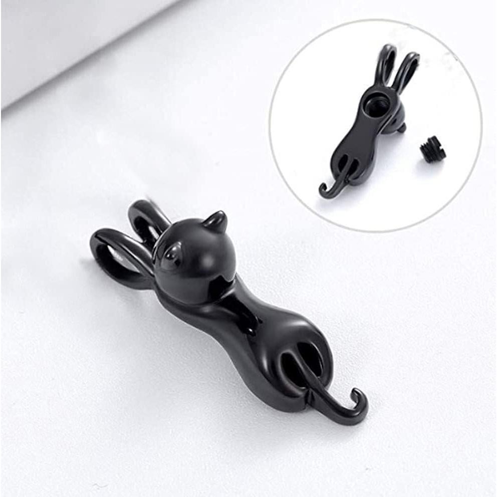 Collar Urna de Cremación para Mascotas DWJSu Negro 45 cm