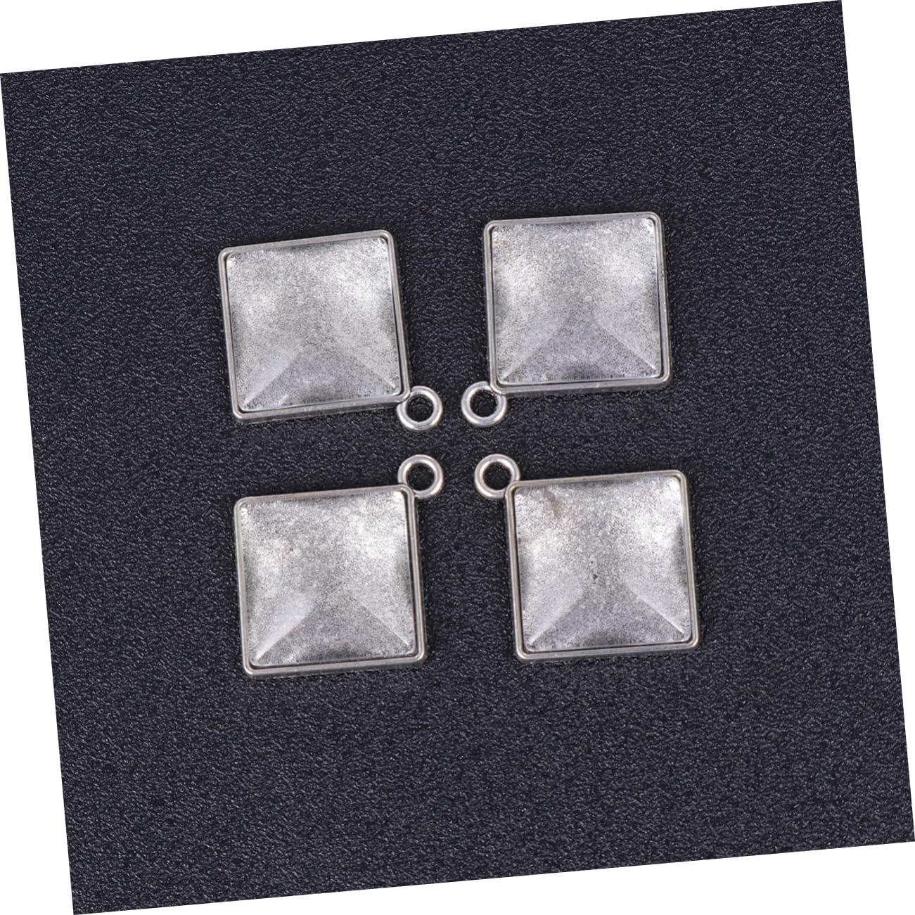 100 Piezas Colgantes Decorativos TEHAUX 5.08x5.08cm Aleación
