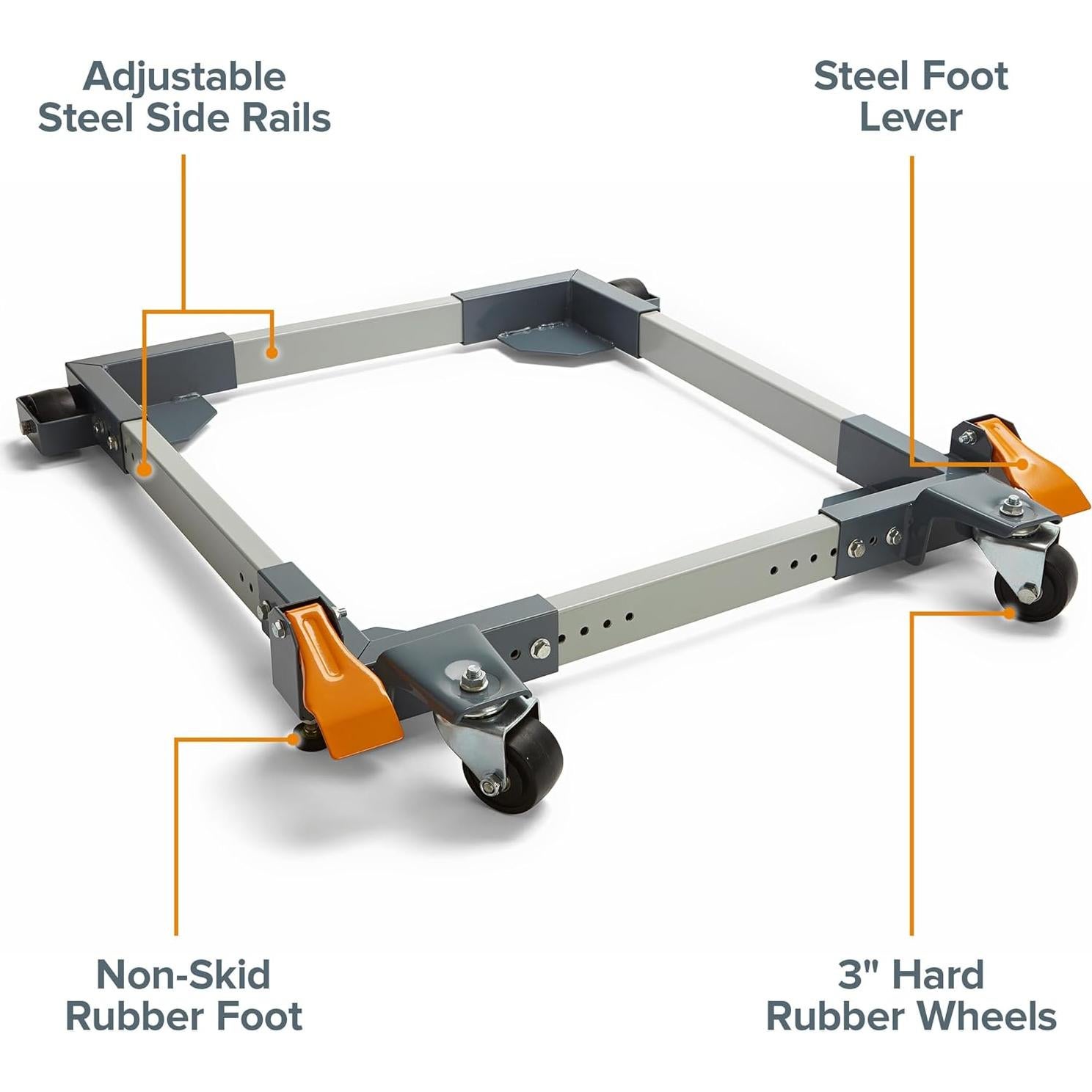 Base Móvil Bora Portamate PM-3500 - Alta Resistencia 680 kg