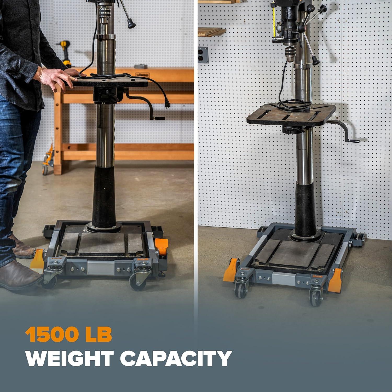 Base Móvil Bora Portamate PM-3500 - Alta Resistencia 680 kg