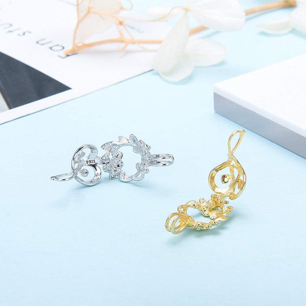 Colgante de Jaula de Flores LGSY en Plata Esterlina 925