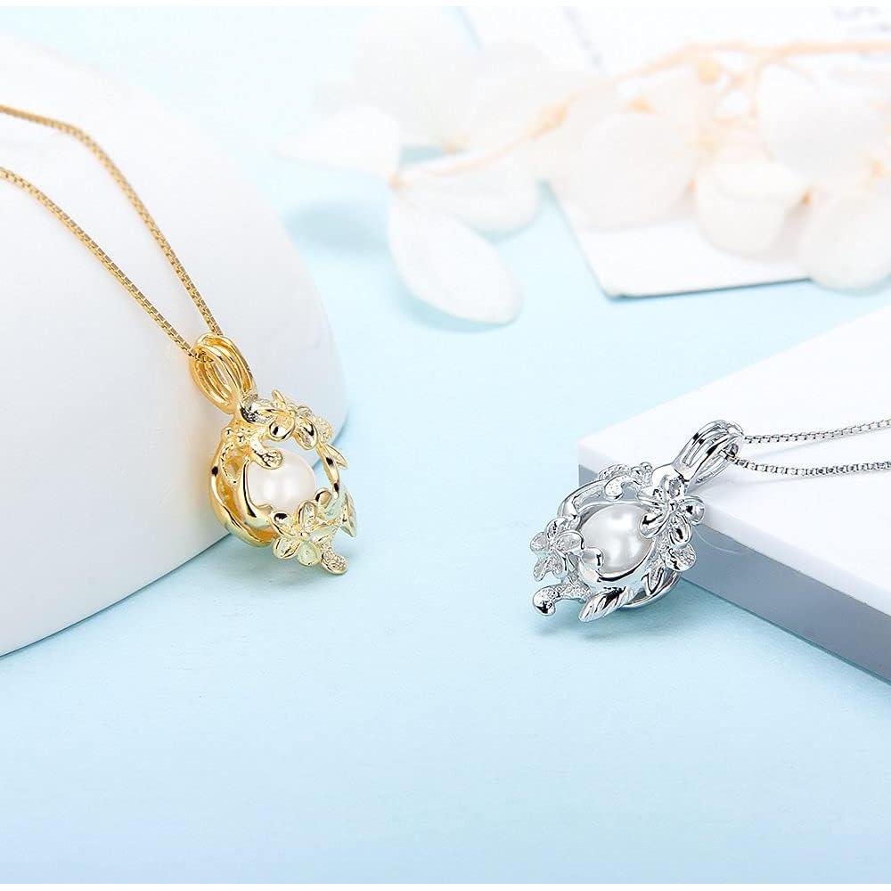 Colgante de Jaula de Flores LGSY en Plata Esterlina 925