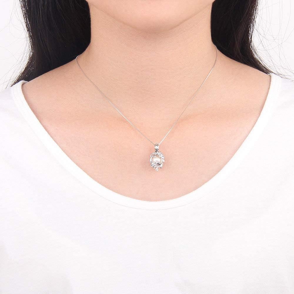 Colgante de Jaula de Flores LGSY en Plata Esterlina 925