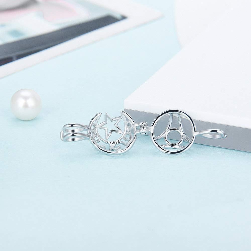 Colgante de Jaula de Estrella de Plata Esterlina 925 LGSY