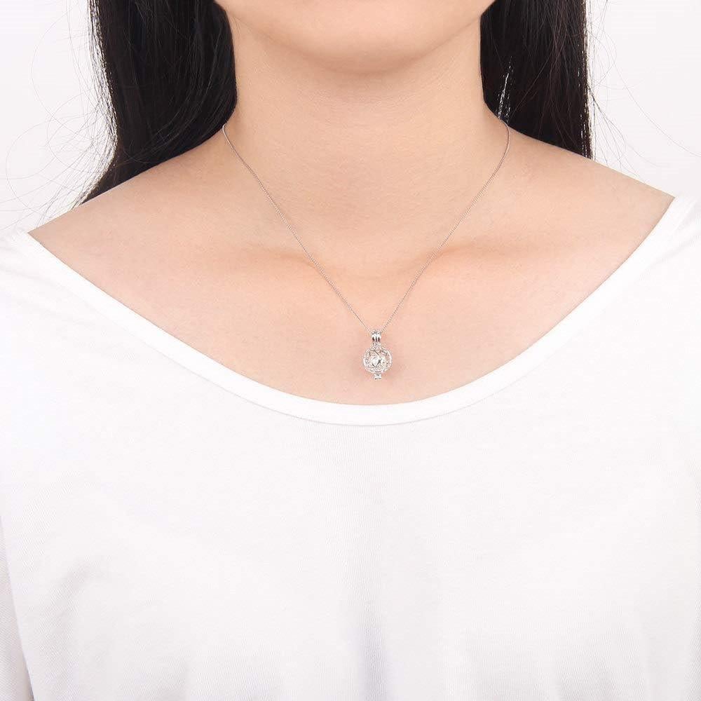 Colgante de Jaula de Estrella de Plata Esterlina 925 LGSY