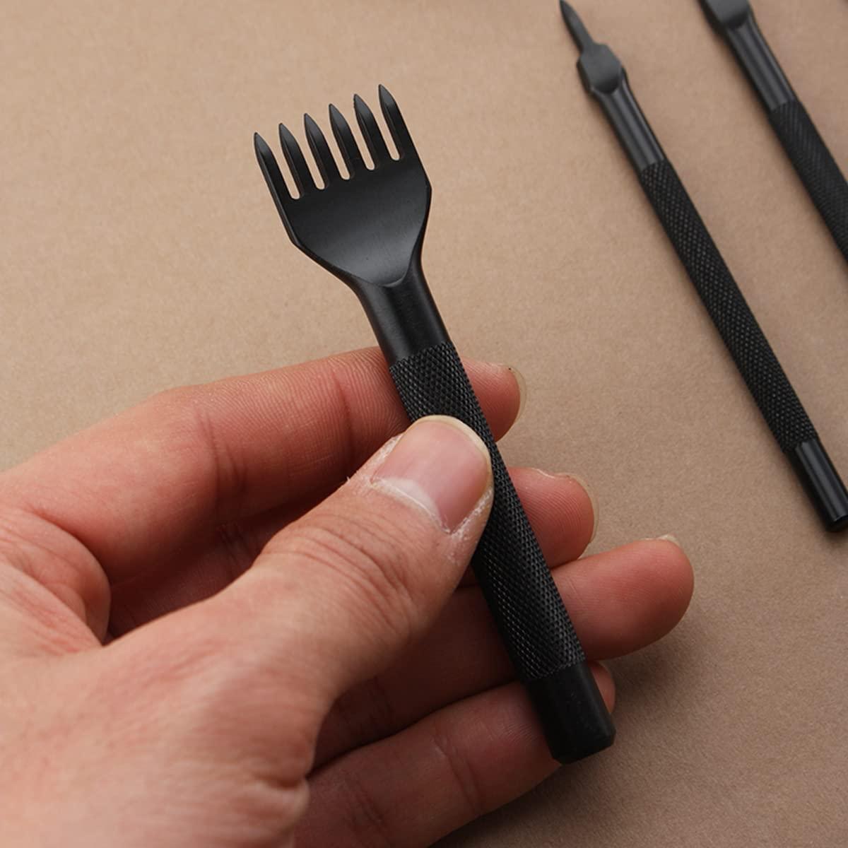 Juego de herramientas de perforación de cuero Ldirect 3mm