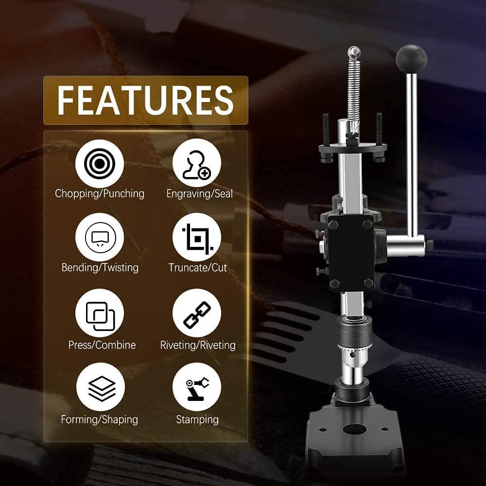 Perforadora de Agujeros de Cuero GUILOPOER DKJ Manual 15x12cm