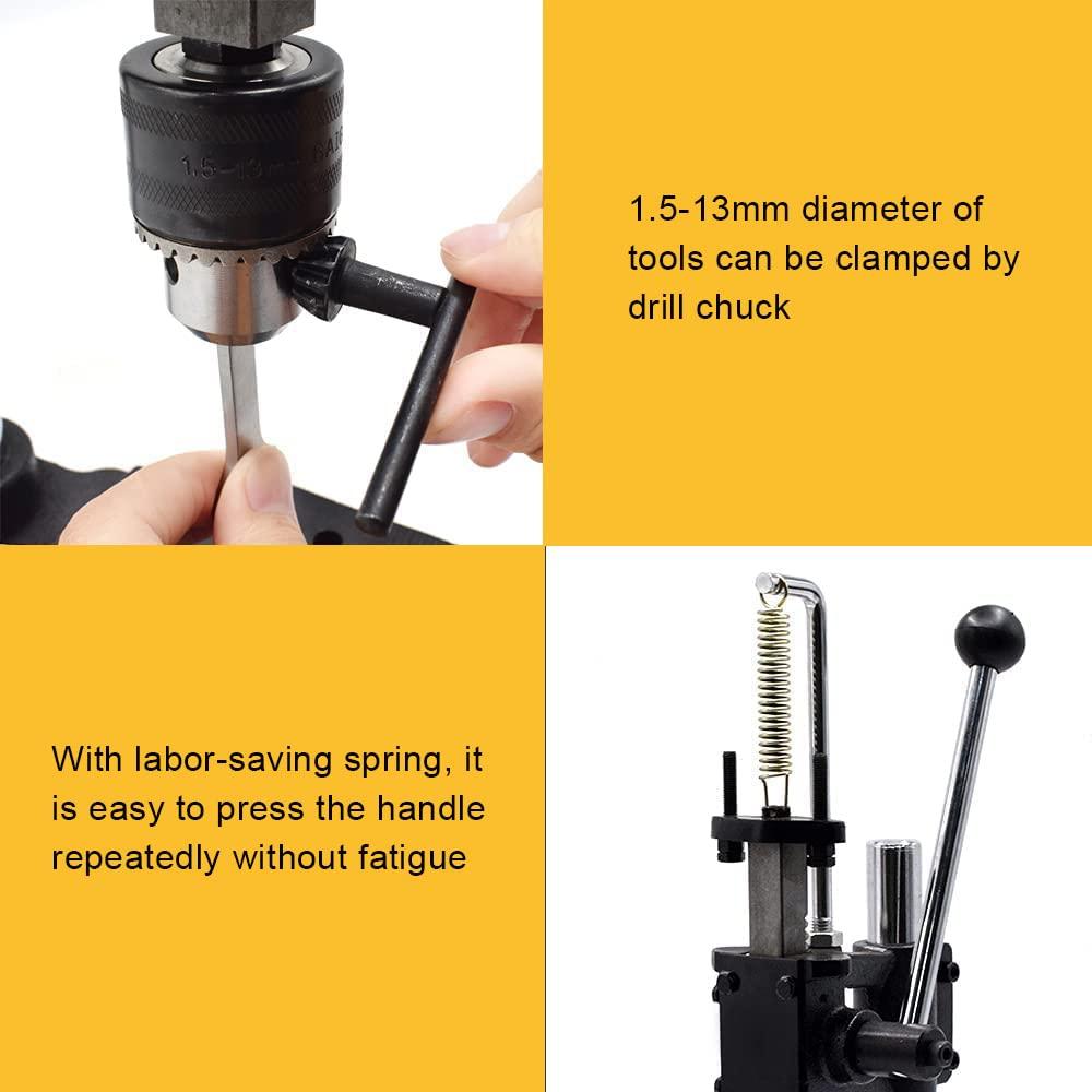 Perforadora de Agujeros de Cuero GUILOPOER DKJ Manual 15x12cm