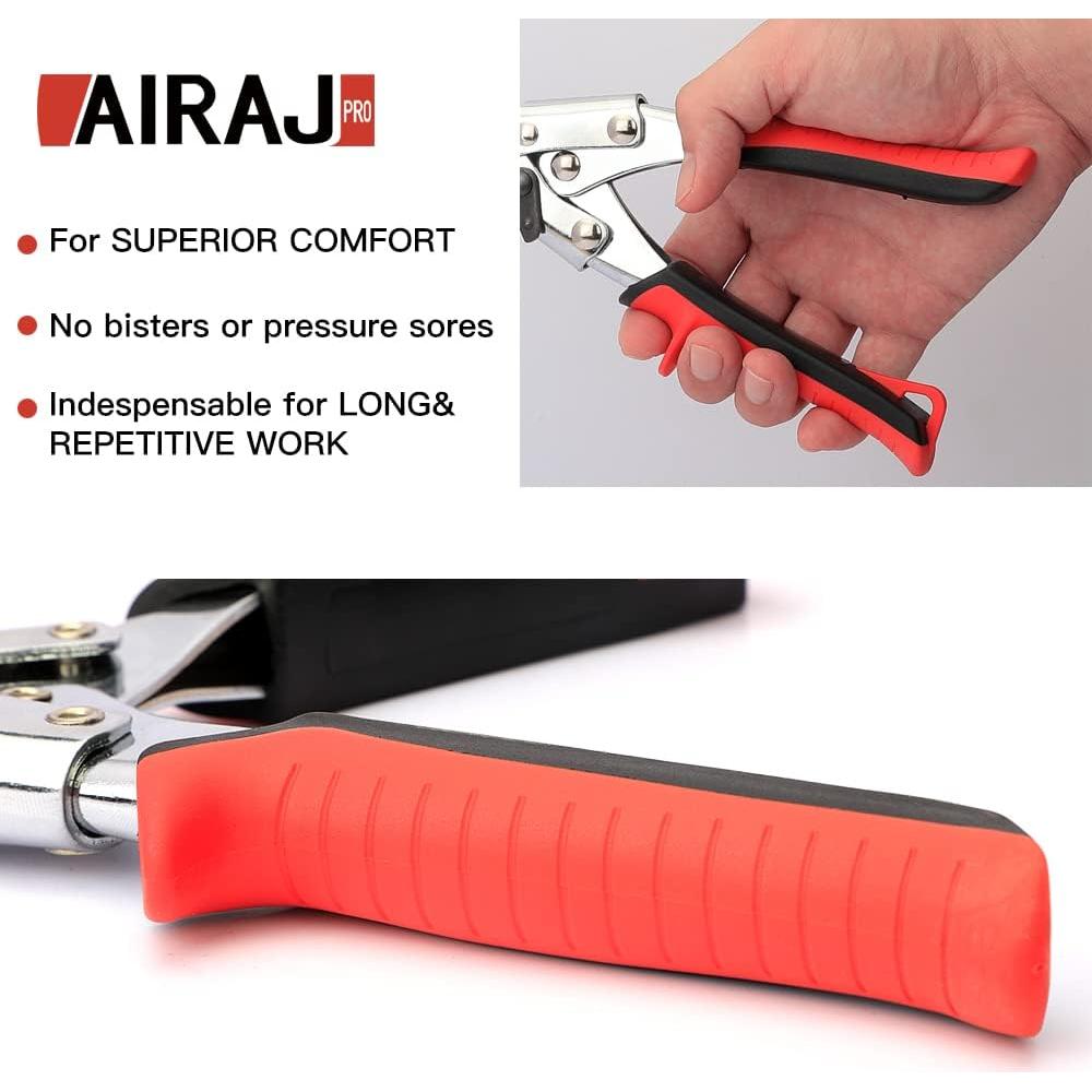 Perforadora de Agujeros para Cuero AIRAJ PRO, 6 Tamaños, Manual