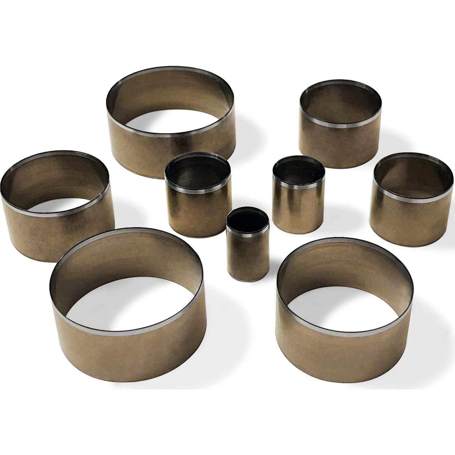 Juego de Cortadores de Círculo YKSPLUSK 9 Piezas 15-55mm