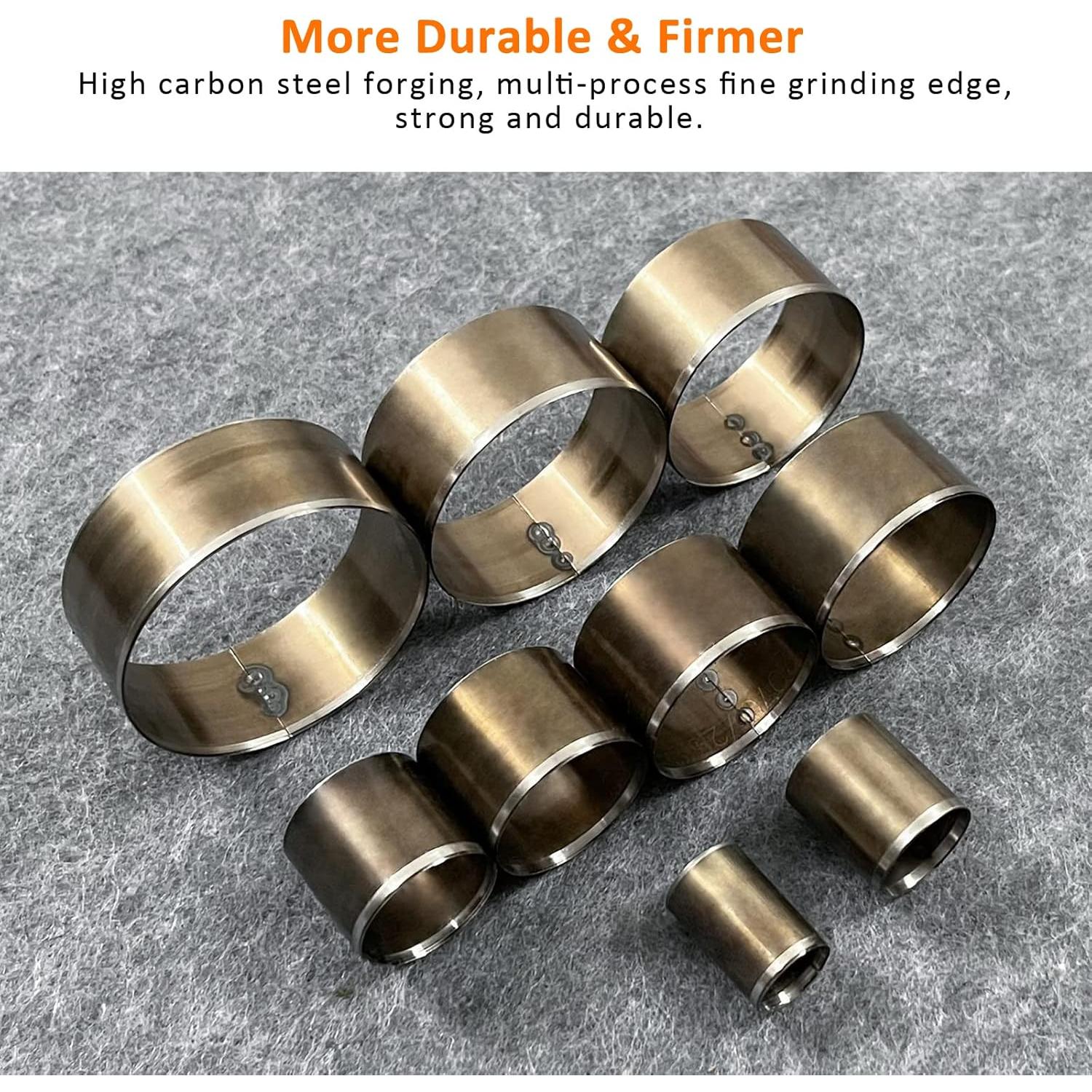 Juego de Cortadores de Círculo YKSPLUSK 9 Piezas 15-55mm