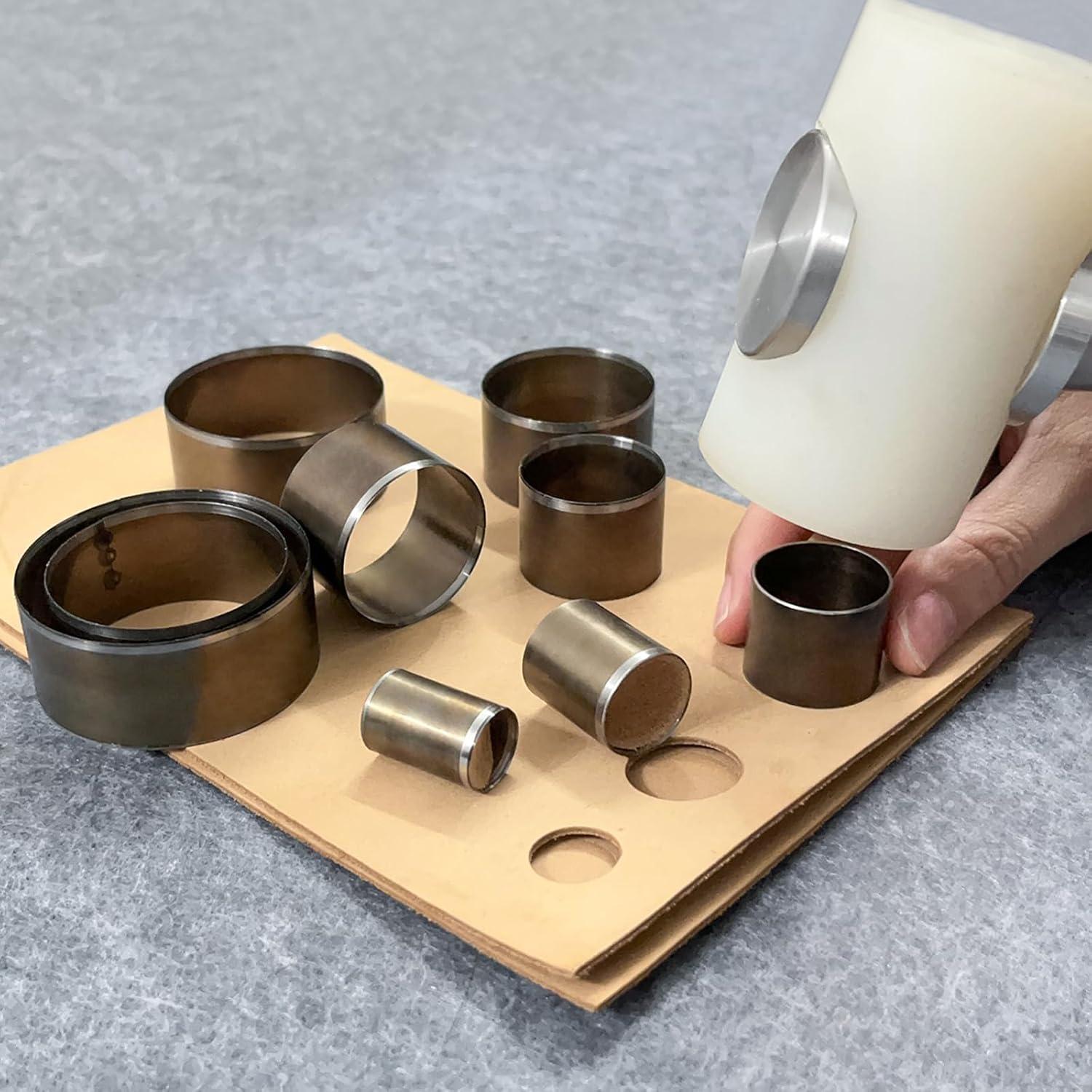 Juego de Cortadores de Círculo YKSPLUSK 9 Piezas 15-55mm