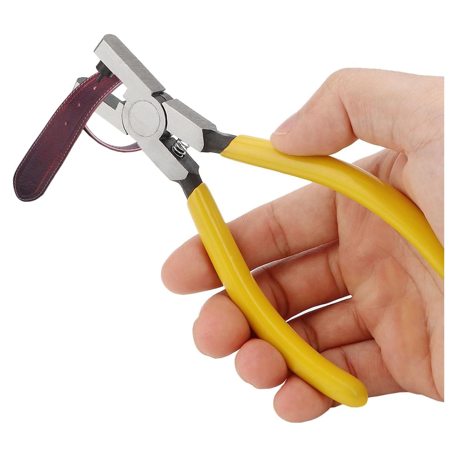 Perforadora de Agujeros para Cinturones Rongon 2.0mm Amarilla