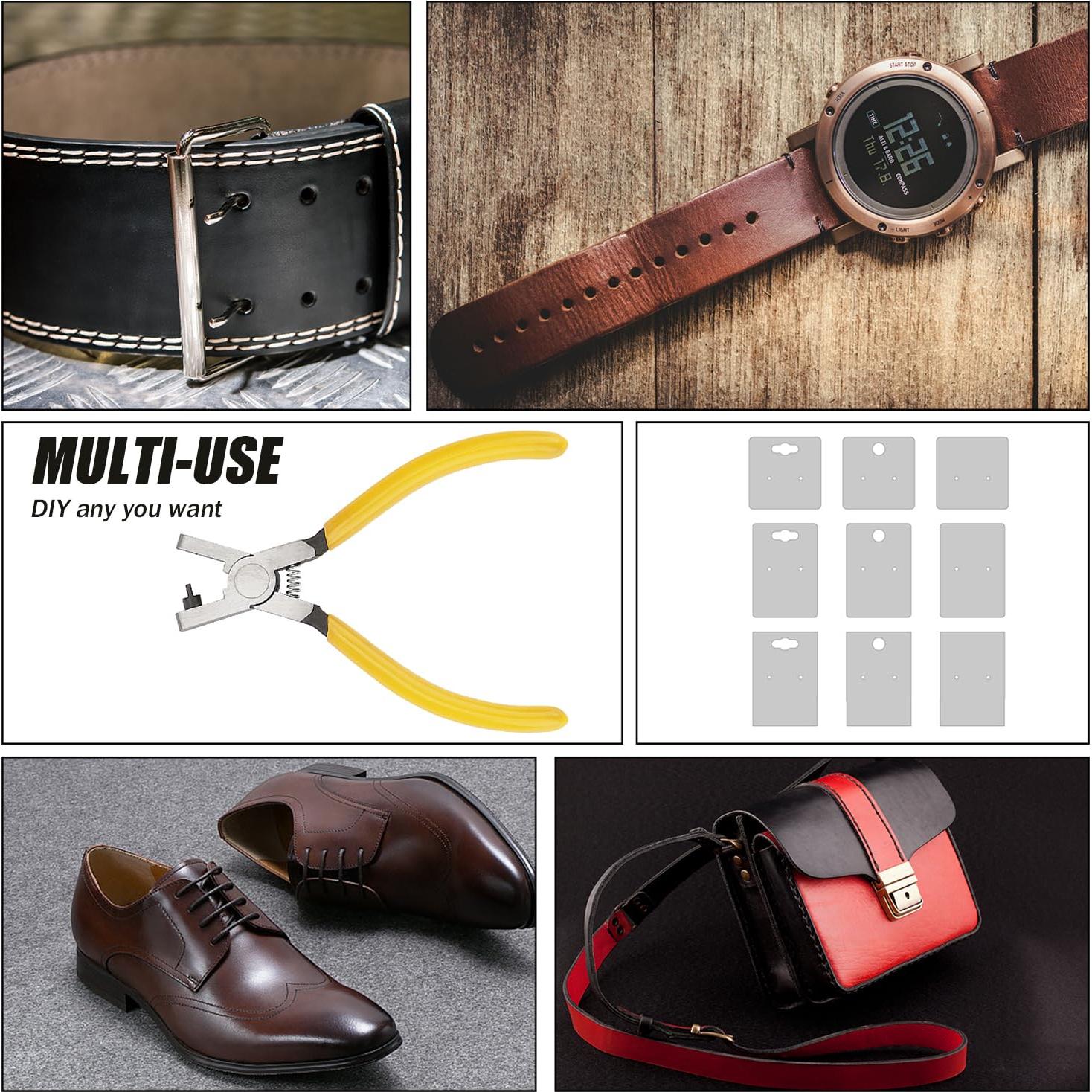 Perforadora de Agujeros para Cinturones Rongon 2.0mm Amarilla