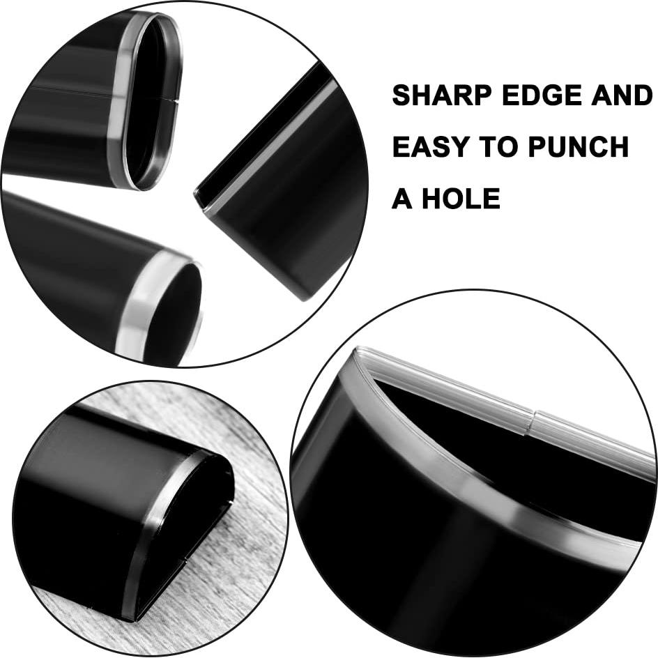 Juego de perforación de cuero Ftyiwu 52 formas con martillo