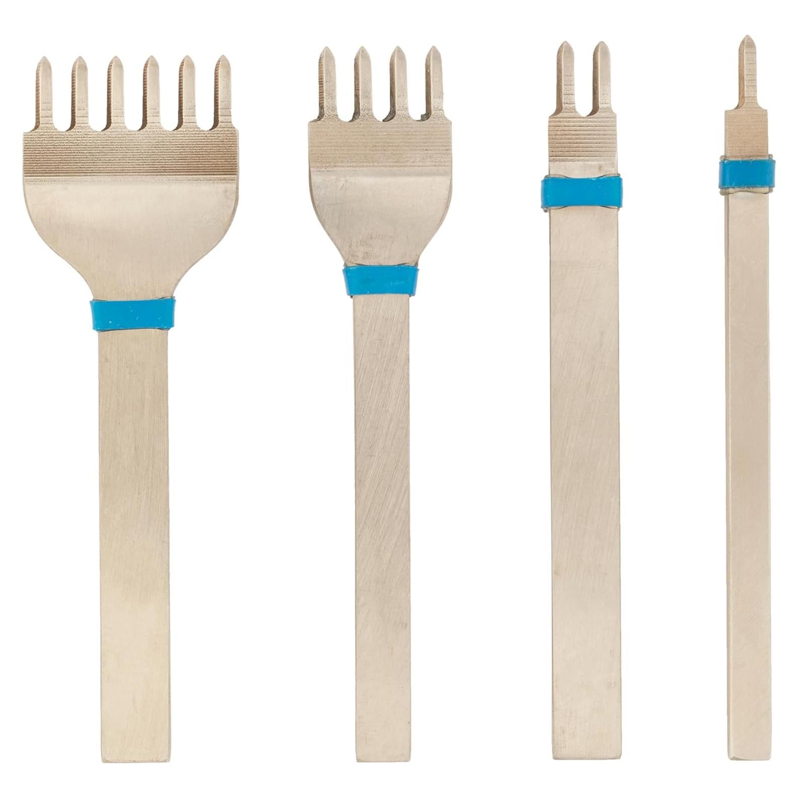 Juego de Punzones de Cuero Weaver 5mm - Cuchillos de Costura