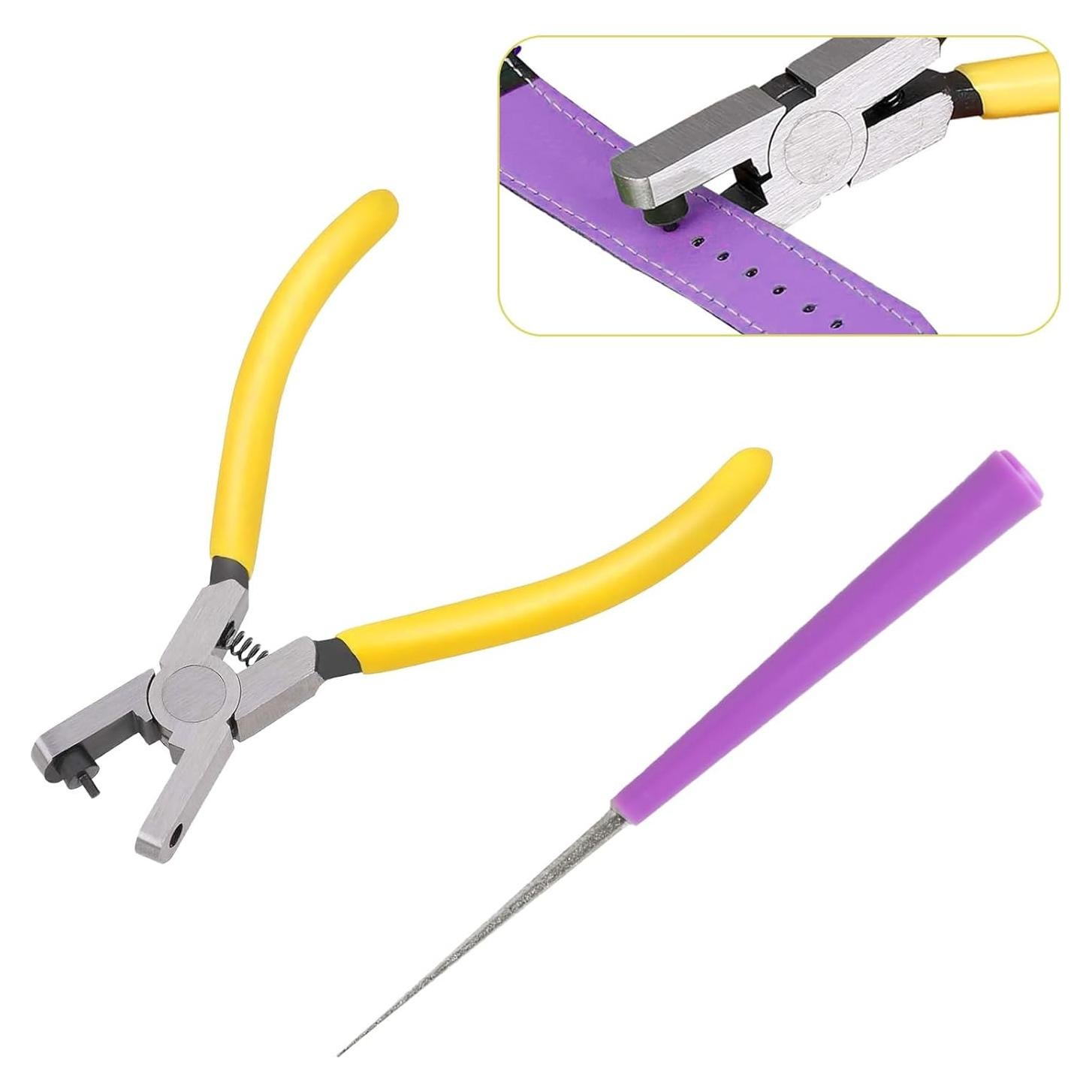 Perforador de Agujeros de Cuero QBXMY7 2.0mm Ergonómico