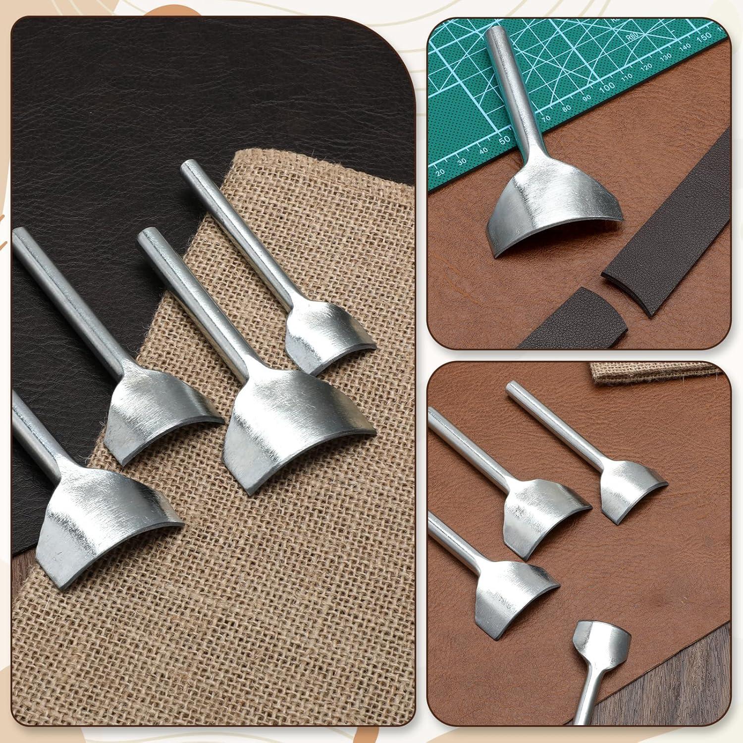 Juego de 9 Piezas Herramientas de Perforación de Cuero FdcLixuvol