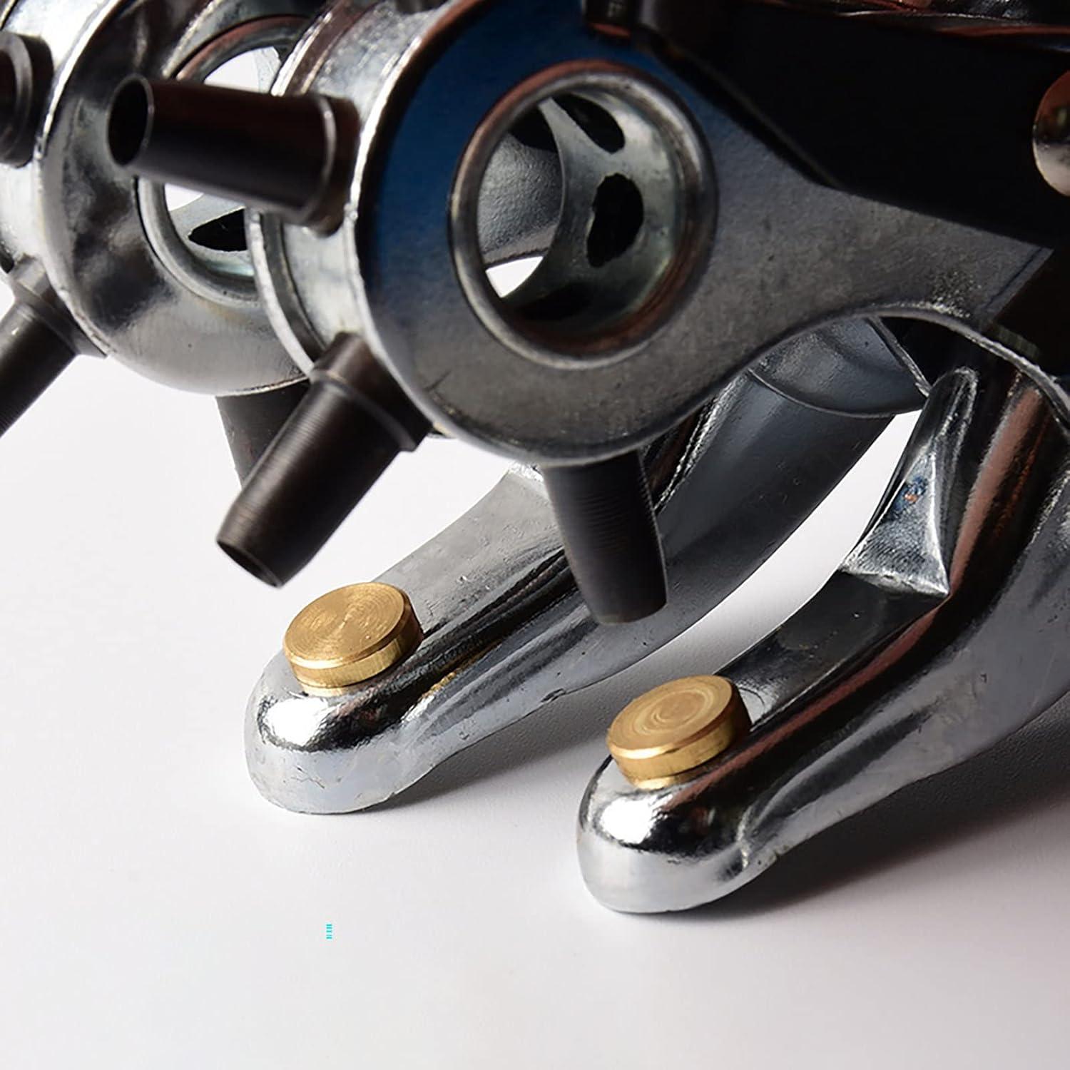 Juego de Perforación de Agujeros de Cuero YYaaloa 6 Tamaños