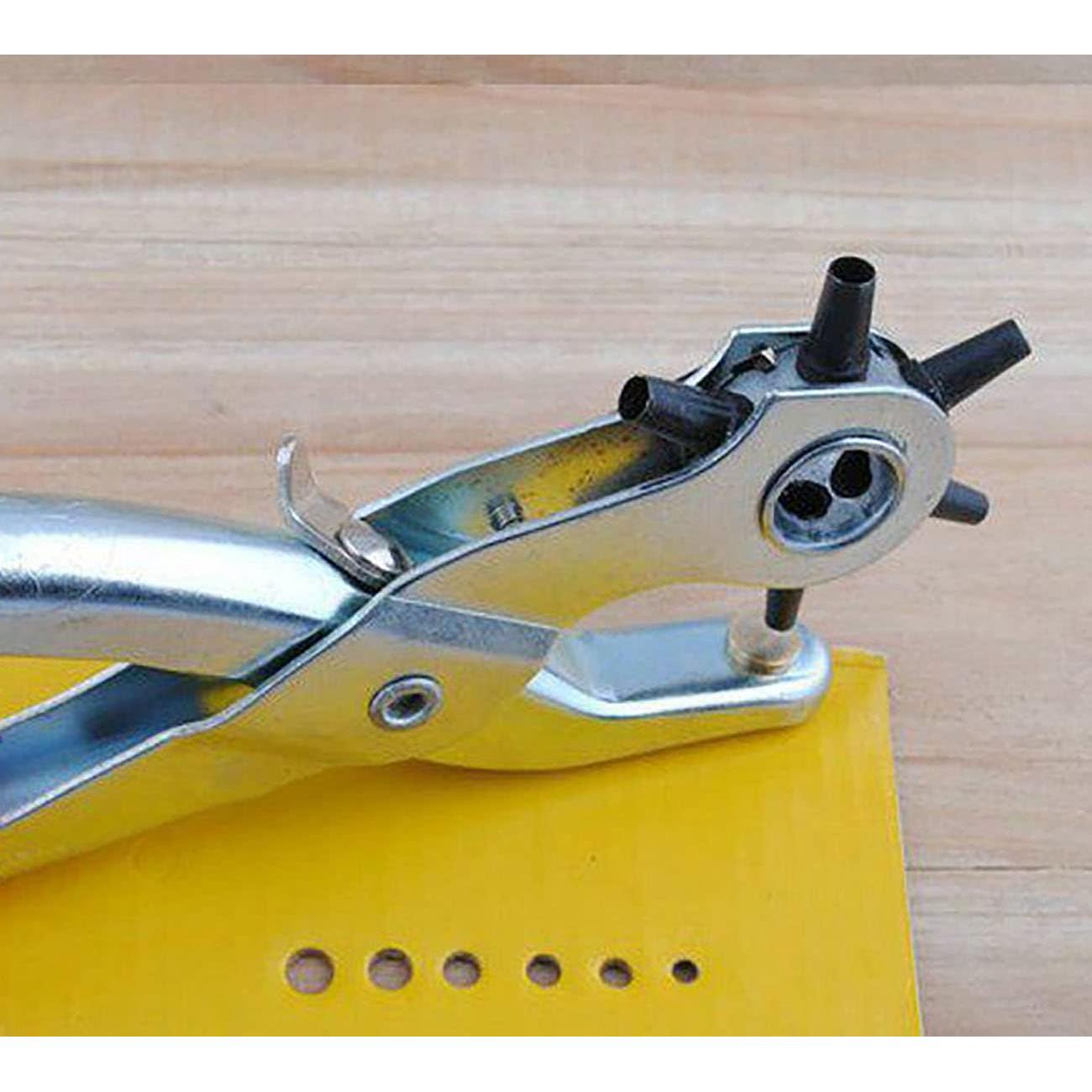 Juego de Perforación de Agujeros de Cuero YYaaloa 6 Tamaños