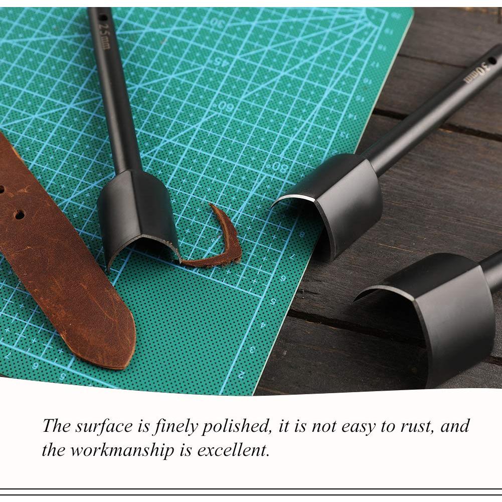 Troquelador de Esquina de Cuero DIUDUS 3 Tamaños 25/30/40mm