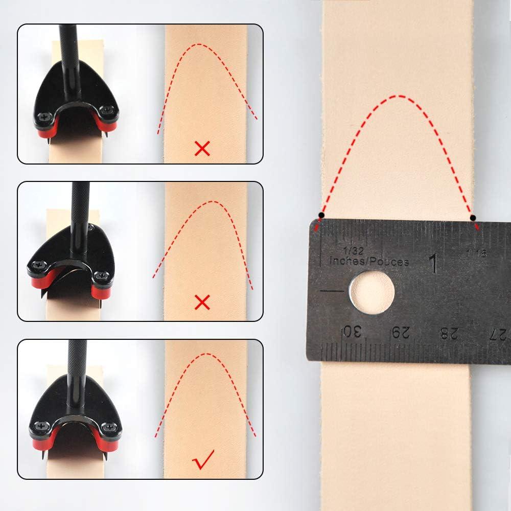 Juego de 3 Piezas Cortador de Punta de Cinturón OWDEN Tipo V