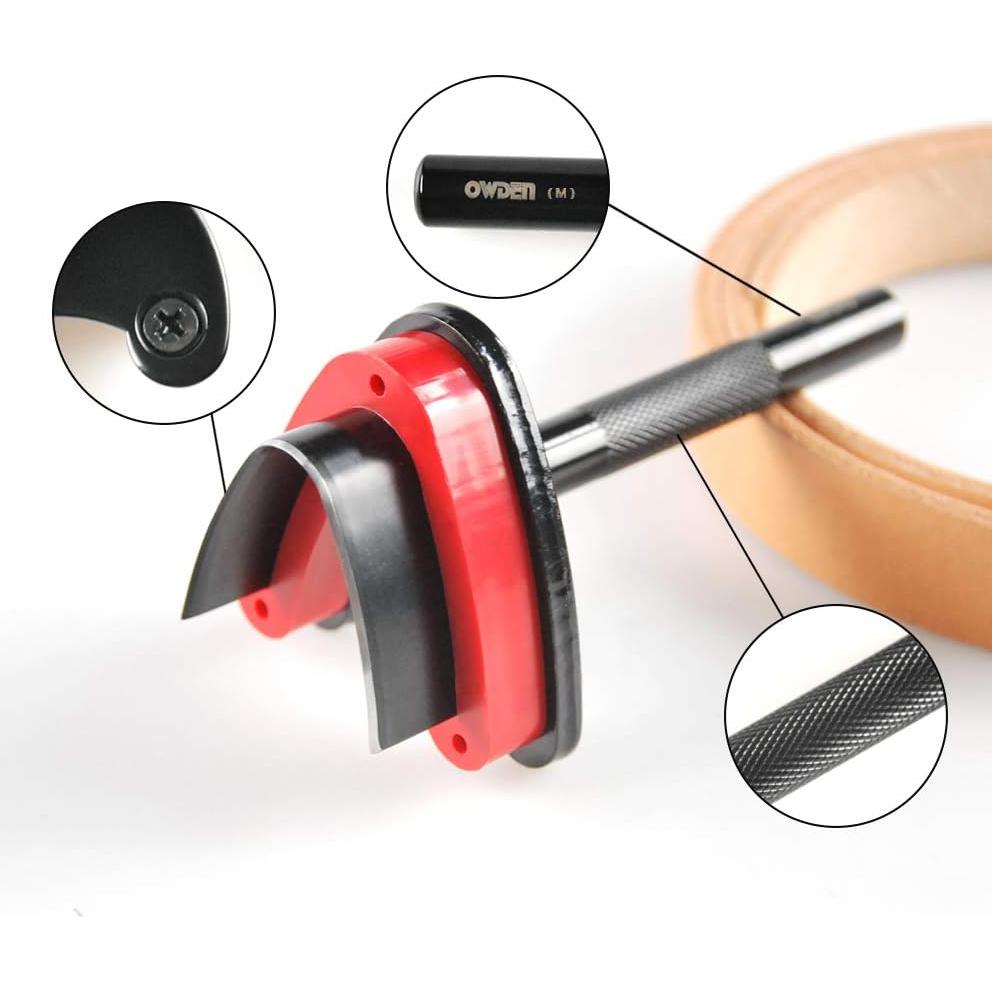 Juego de 3 Piezas Cortador de Punta de Cinturón OWDEN Tipo V