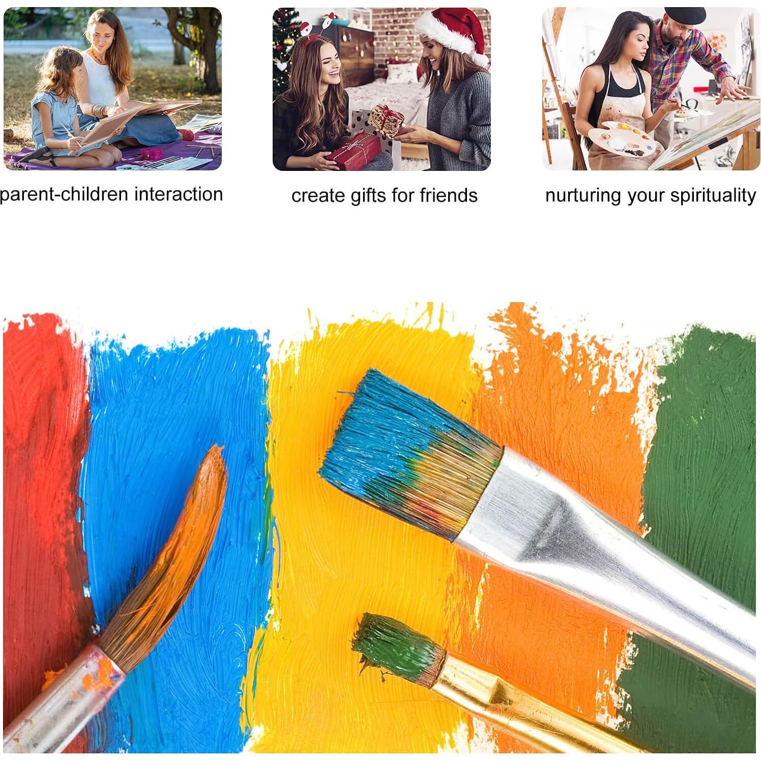 Kit de Pintar por Números KY-lunk para Adultos 40x50 cm