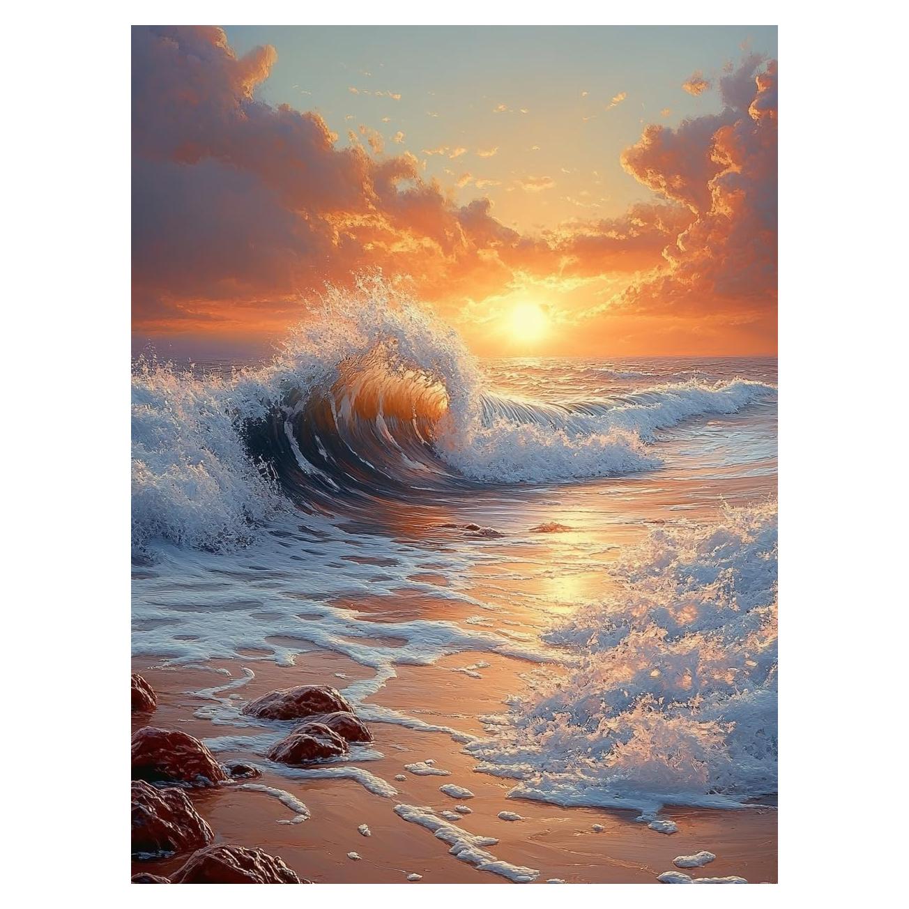 Kit de Pintar por Números KY-lunk 40.64x50.8 cm Adultos