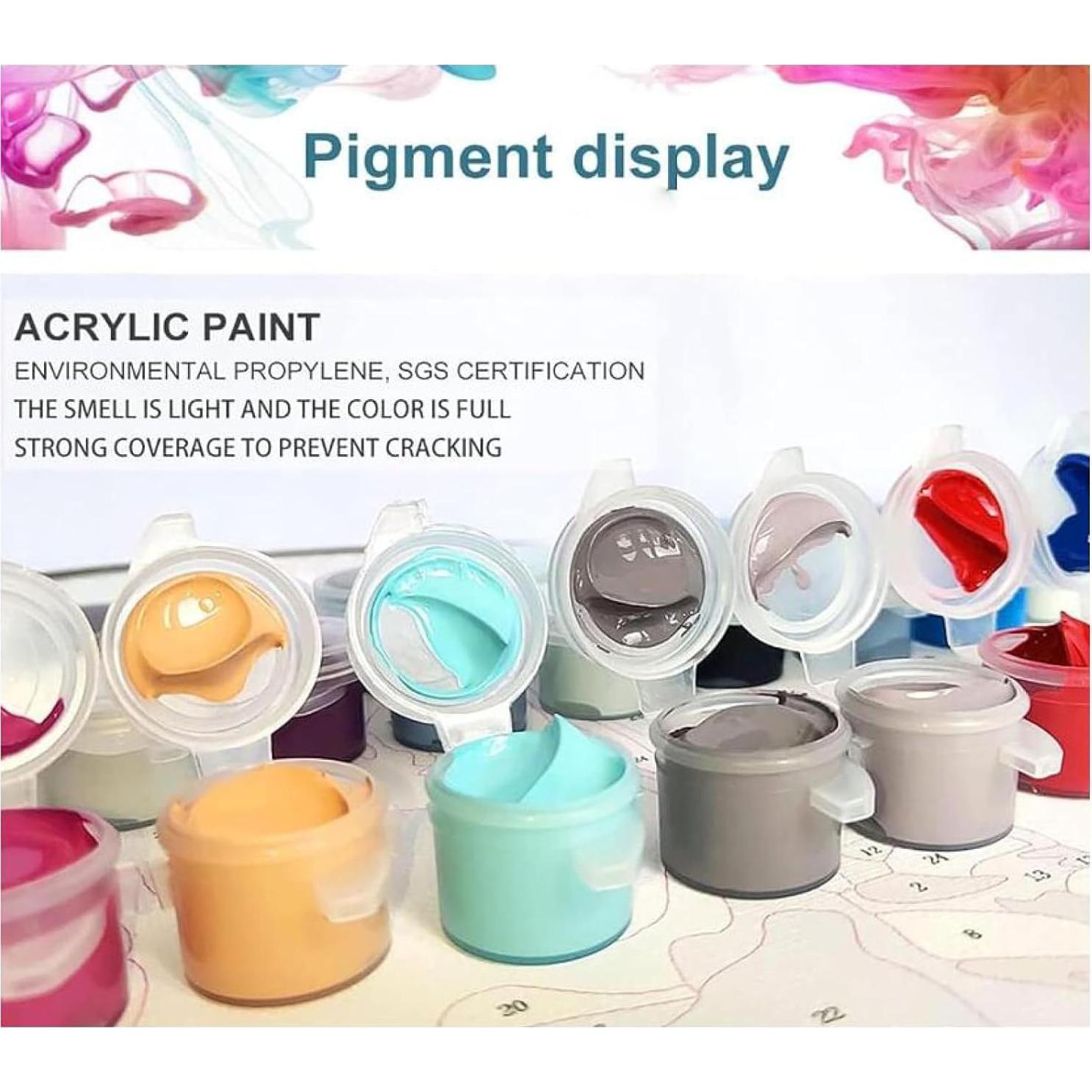 Kit de Pintar por Números KY-lunk 40.64x50.8 cm Adultos