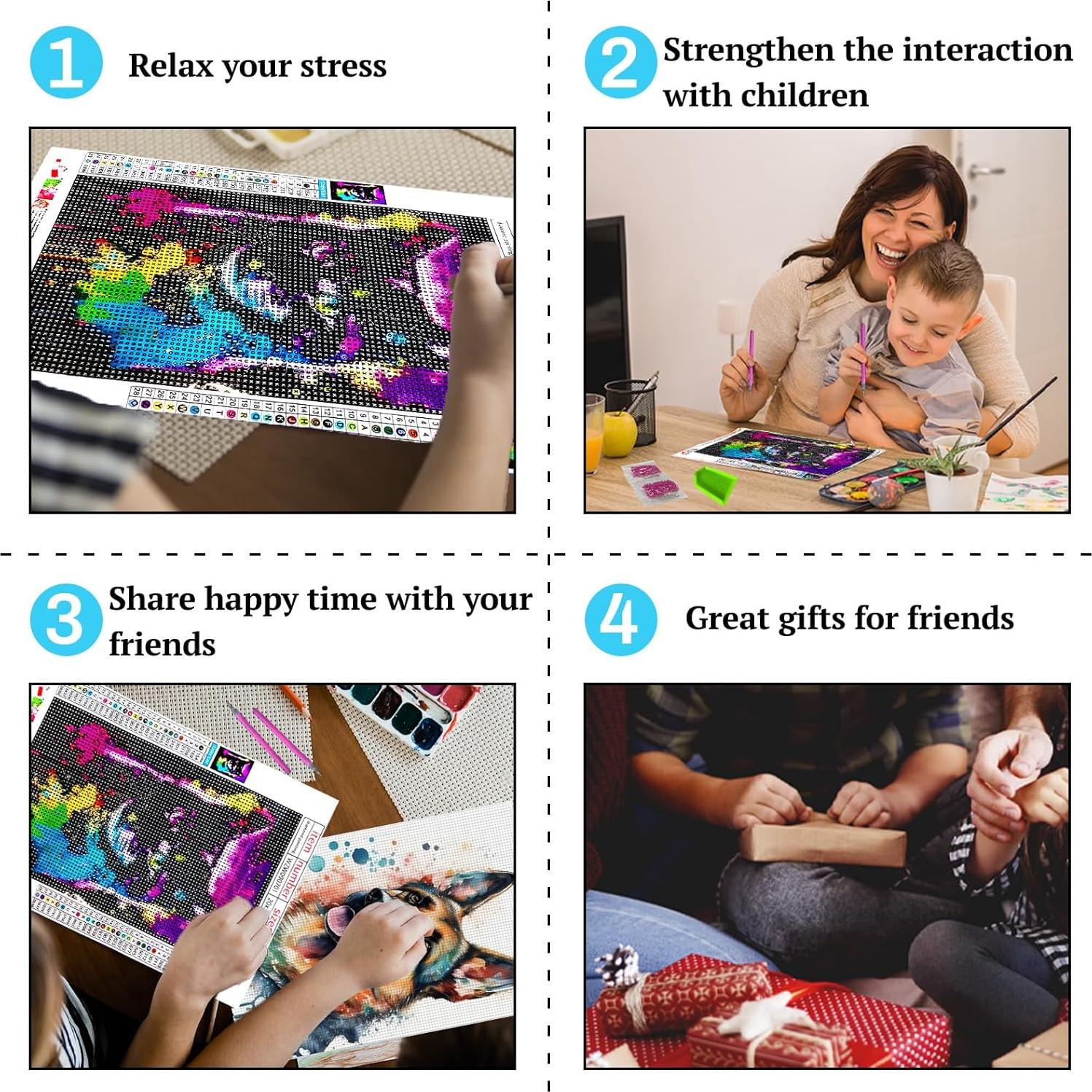 Kit de Pintura de Diamantes 5D Apcelii Playa 25x30 cm