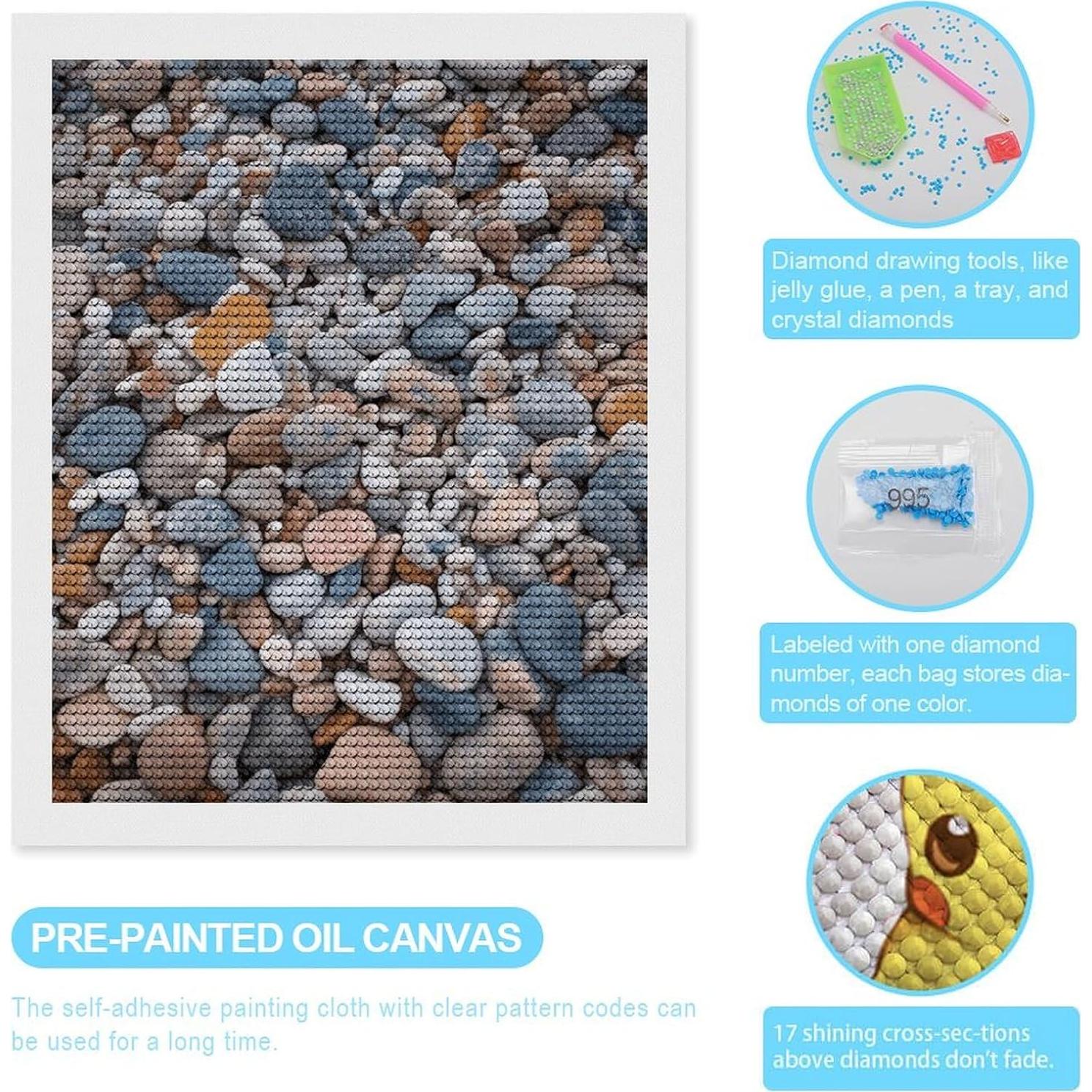 Kit de Pintura de Diamantes 5D QMNRTK 40.6x50.8cm para Adultos