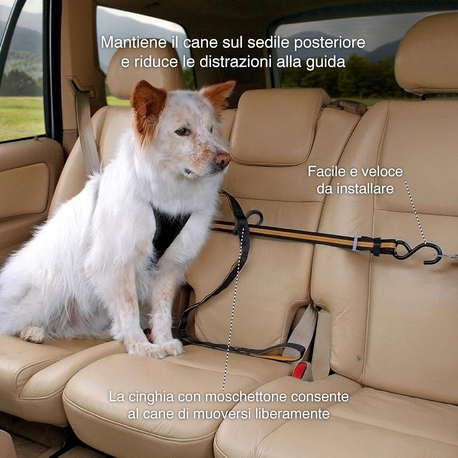 Kurgo Auto Zipline Correa de Seguridad para Perros 1.83m