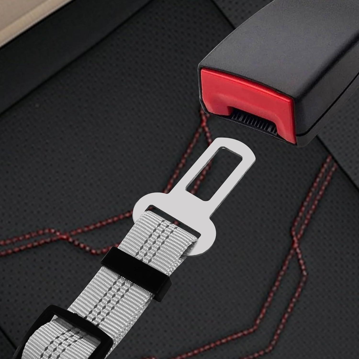 Cinturón de Seguridad para Perros YAODHAOD Ajustable Bungee 54-70cm