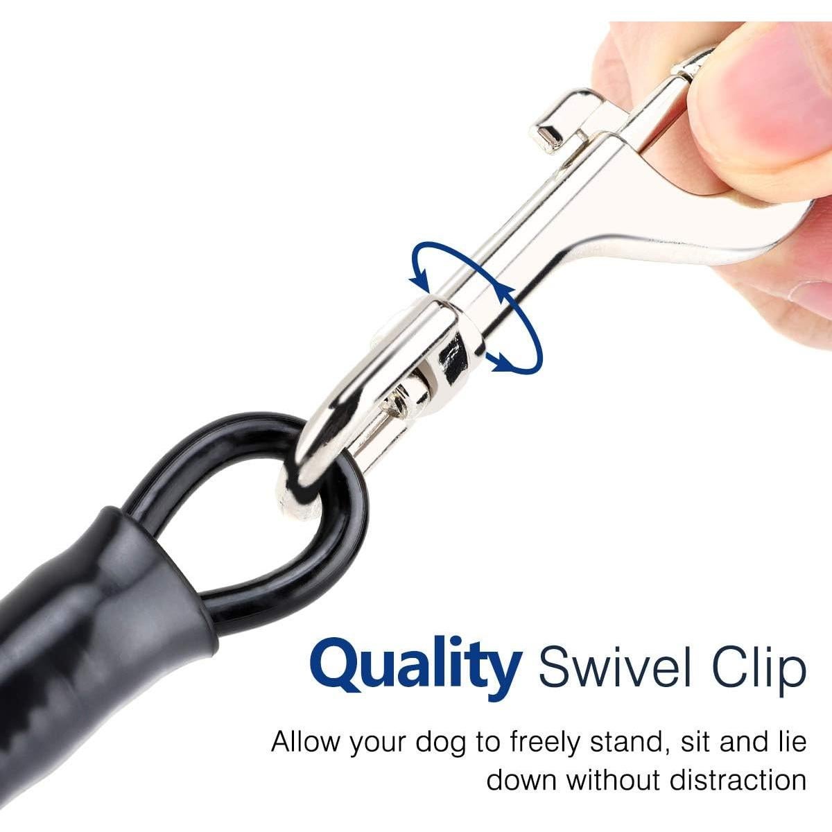 Cinturón de Seguridad para Perros Pawaboo 81 cm Negro