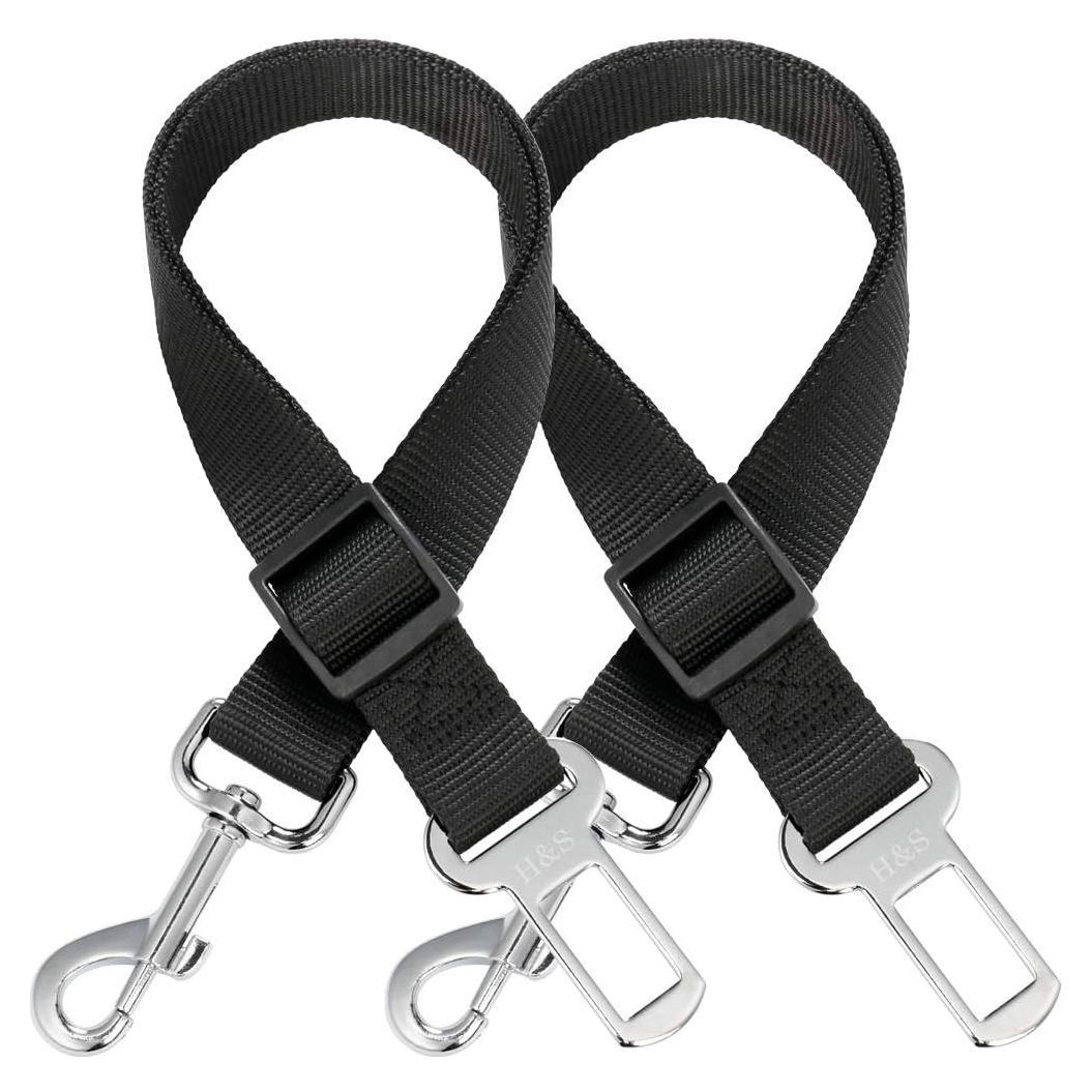 Cinturón de Seguridad para Perros H&S Ajustable Nylon 49-77cm