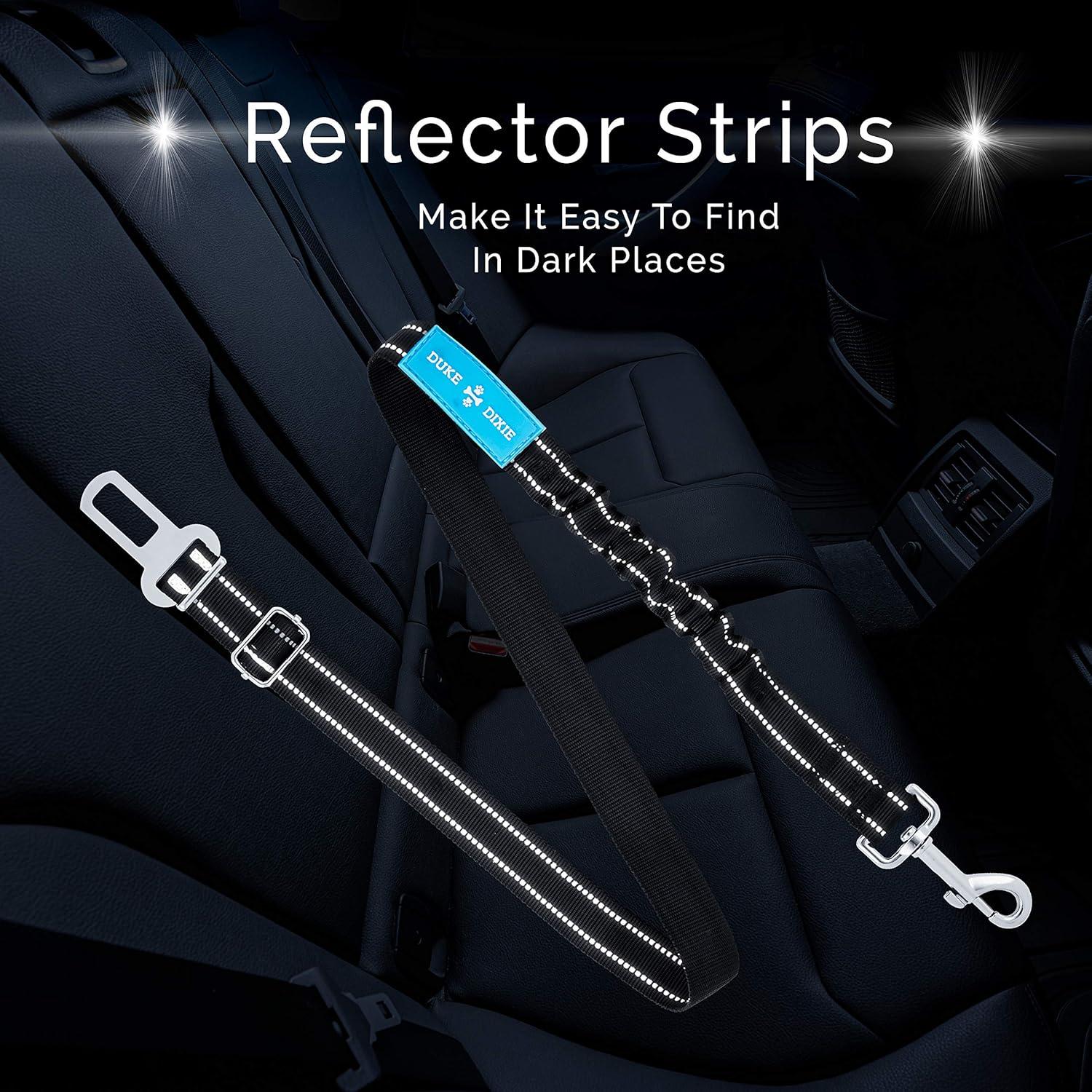 Cinturón de Seguridad para Mascotas Duke & Dixie - Ajustable 66-109 cm