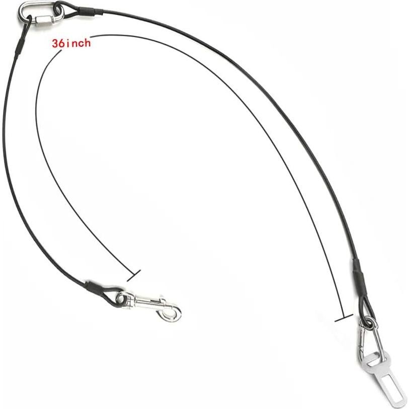 Cinturón de Seguridad para Perros Sonku - Ajustable 40-102 cm