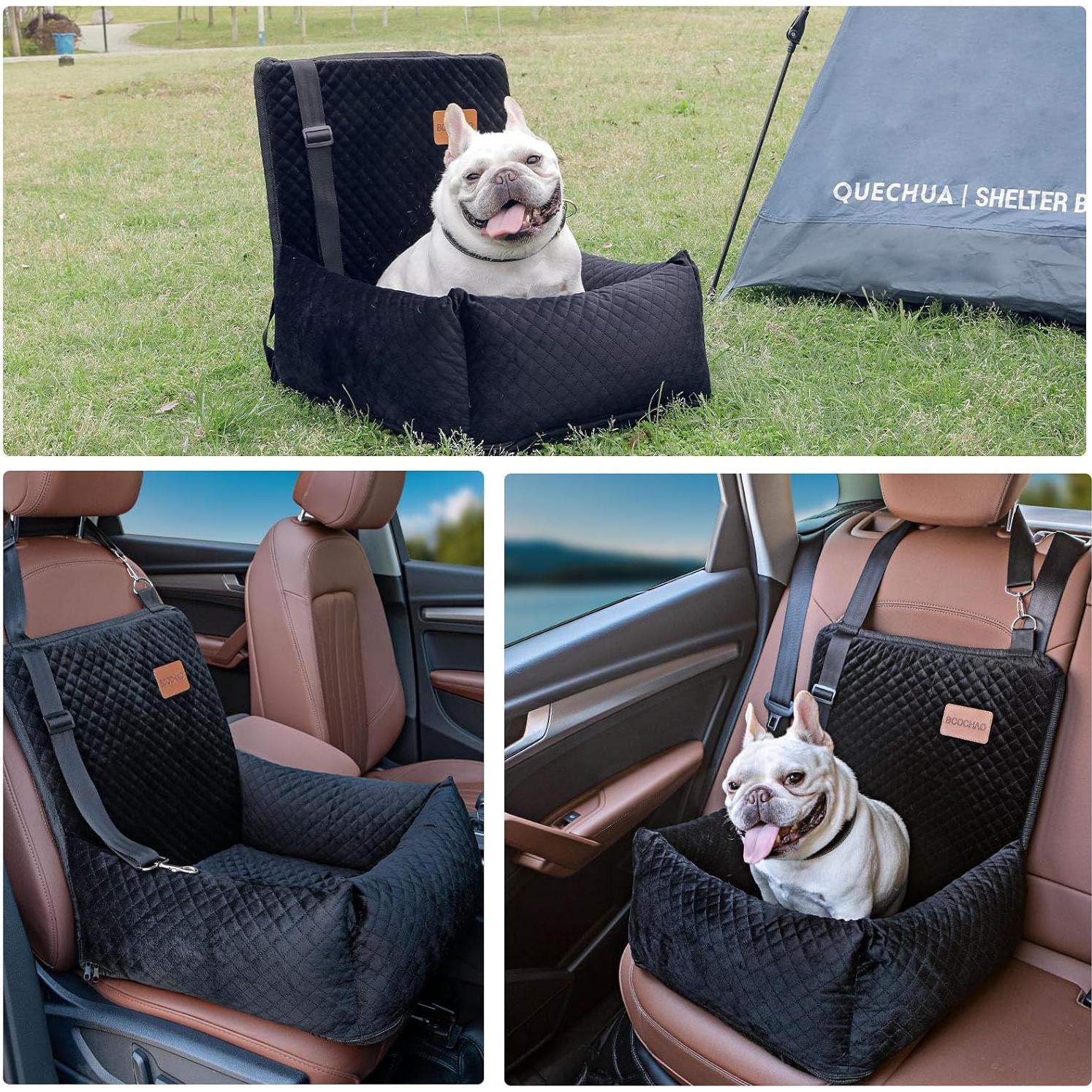 Asiento elevador para perros BOCHAO Negro 57x54x33 cm