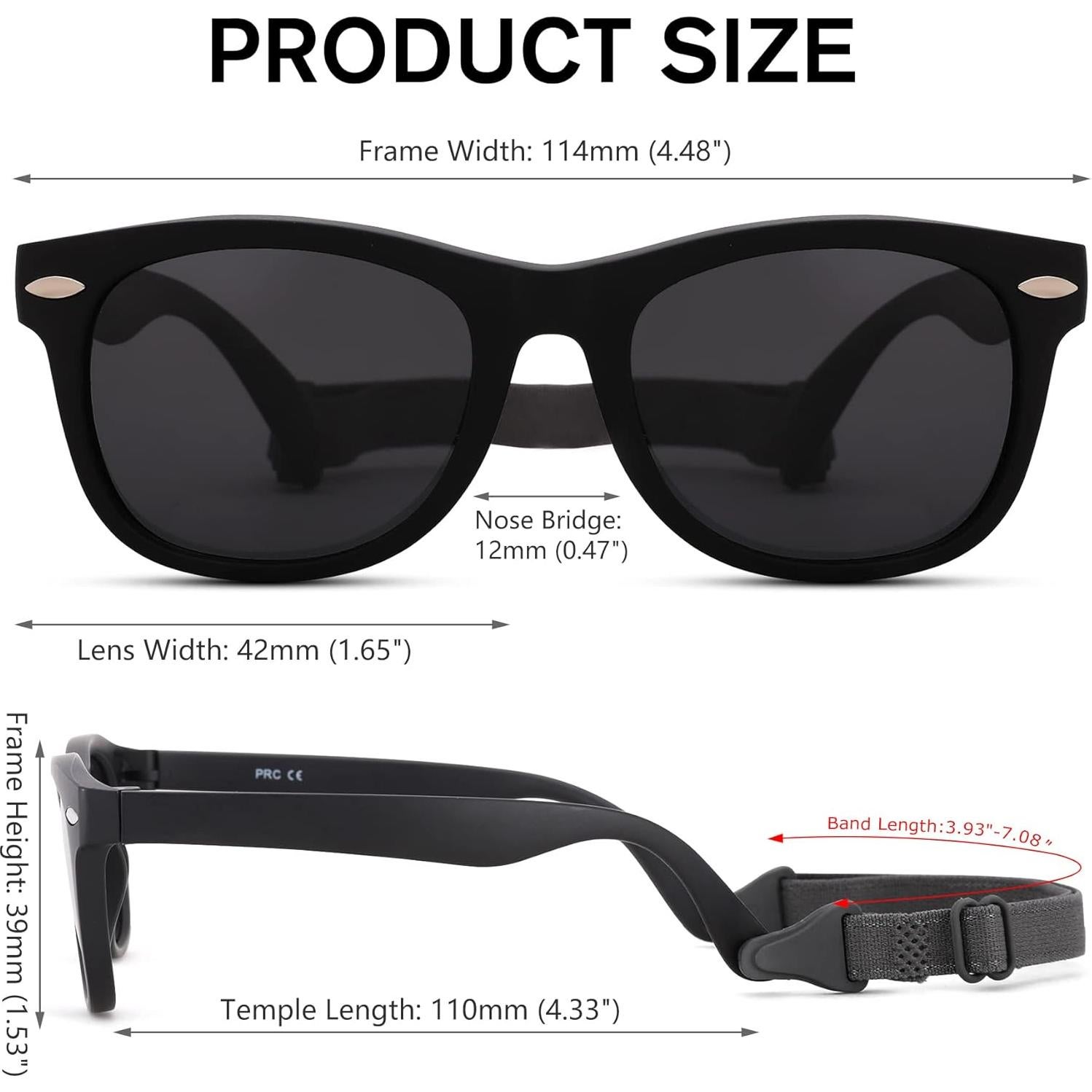 Gafas de sol polarizadas Melpomenia para bebés 0-2 años