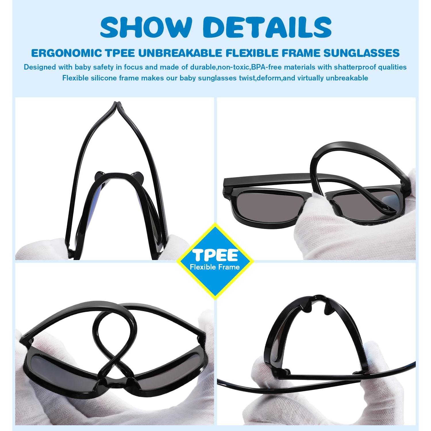 Gafas de Sol Polarizadas LIU·WEN para Bebés 0-18 Meses