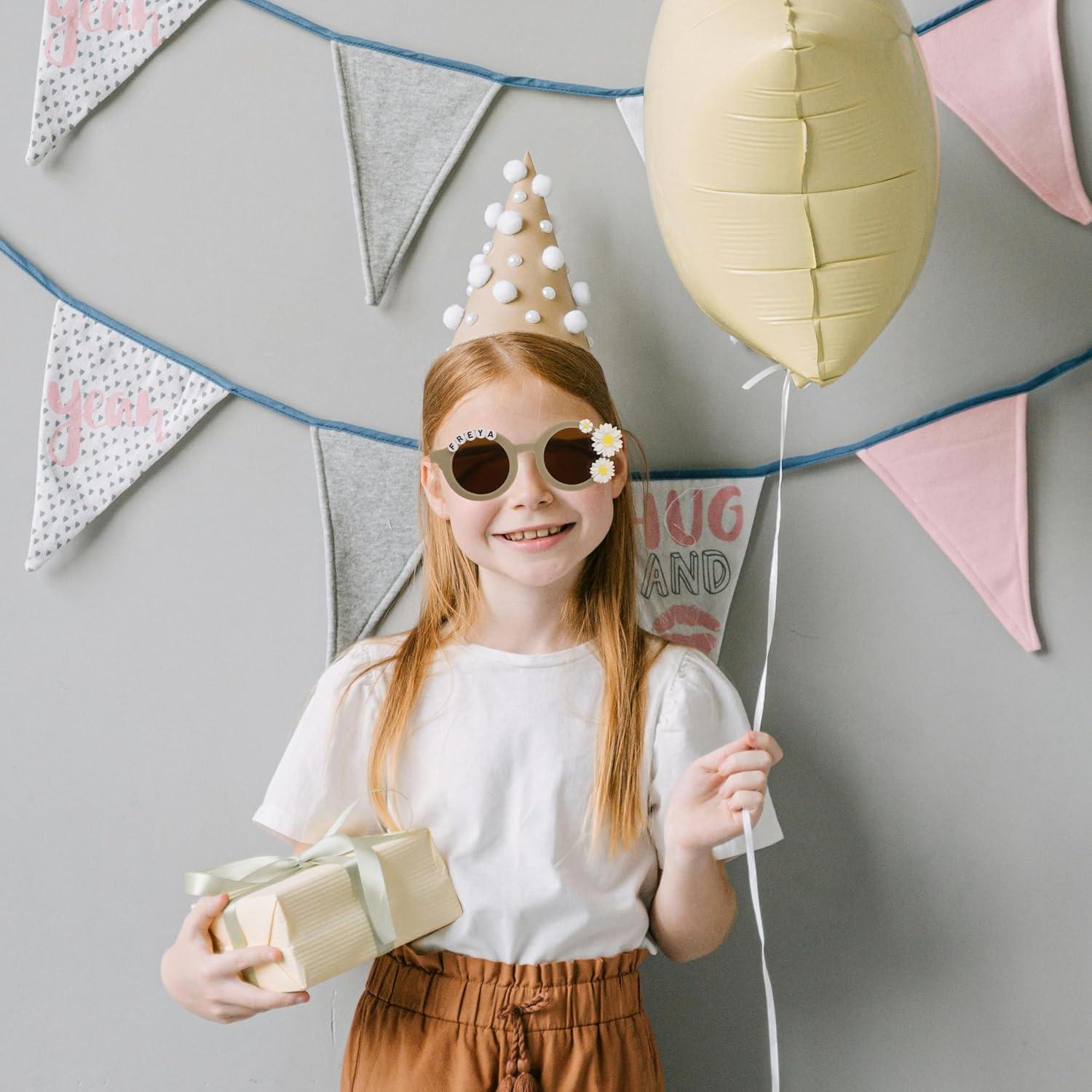 Gafas de sol personalizadas Deneo con flores para niños