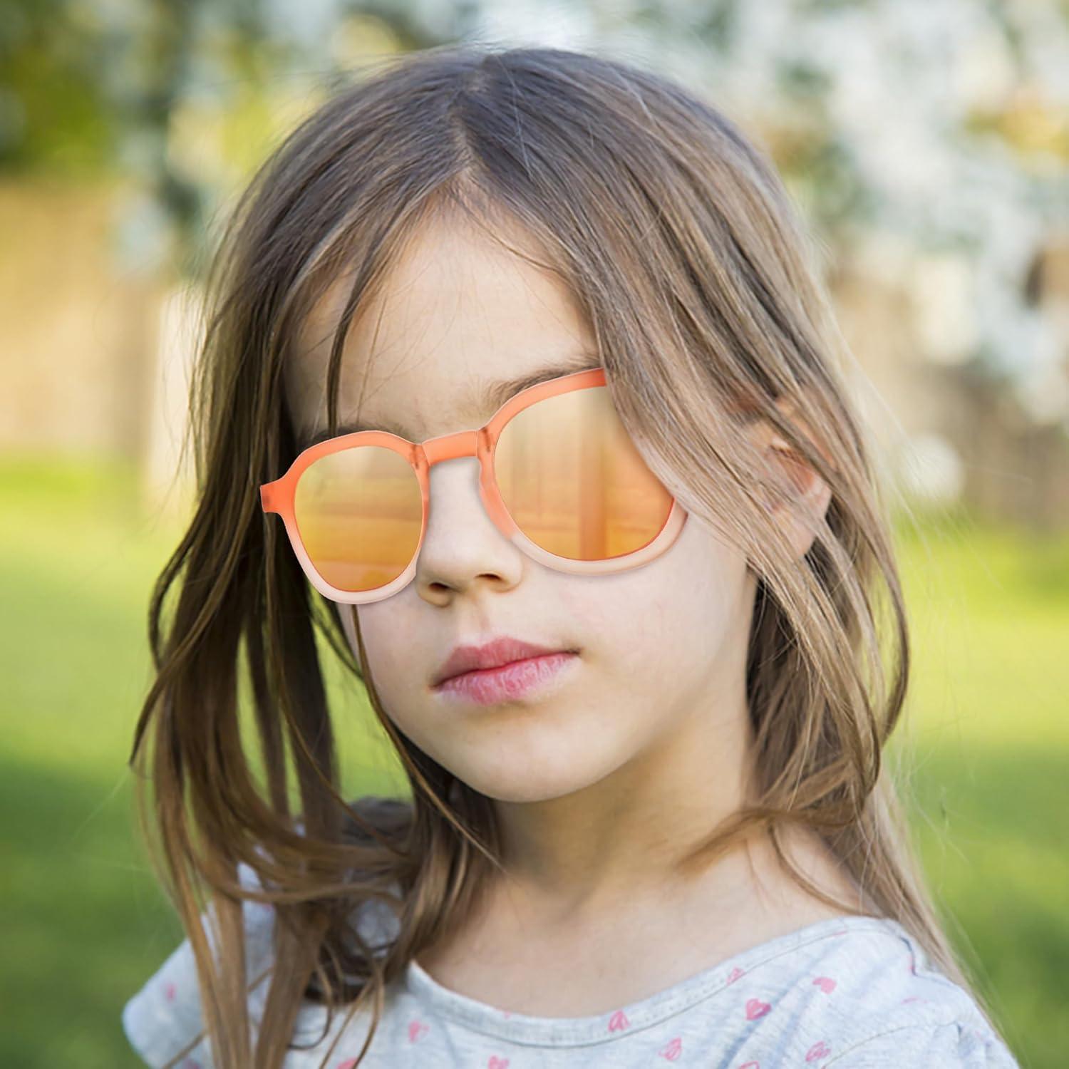 Gafas de sol para niños Derowern UV400 con correa ajustable